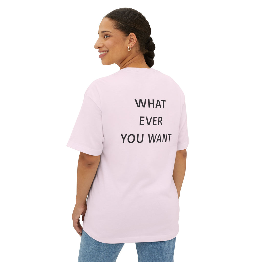 What Ever Boxy T‑Shirt