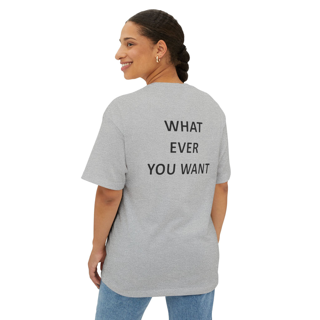 What Ever Boxy T‑Shirt