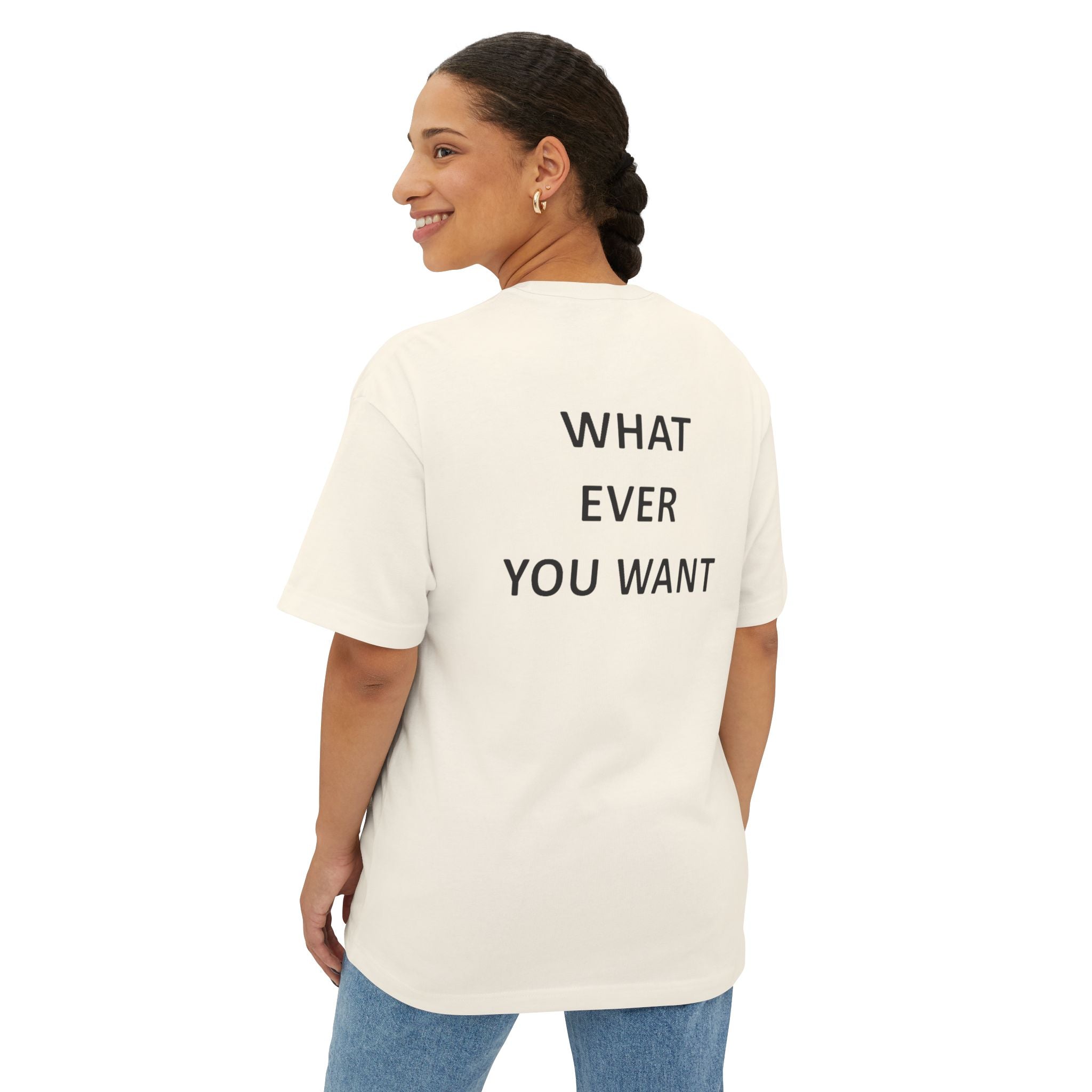 What Ever Boxy T‑Shirt